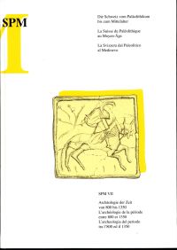 Archäologie der Zeit von 800-1350. (Umschlag)