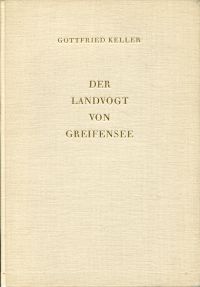 Keller, Der Landvogt von Greifensee. (Umschlag)