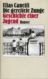Canetti, Die gerettete Zunge. (Umschlag)