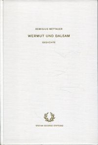 Mettauer, Wermut und Balsam. (Umschlag)