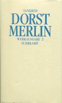 Dorst, Werkausgabe, Band 2: (Umschlag)