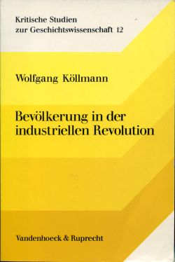 Köllmann, Bevölkerung in der industriellen Revolution. (Einband)