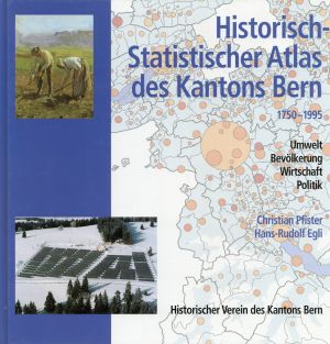 Pfister, Historisch-Statistischer Atlas des Kantons Bern. (Umschlag)