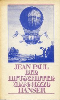 Der Luftschiffer Giannozzo. (Umschlag)