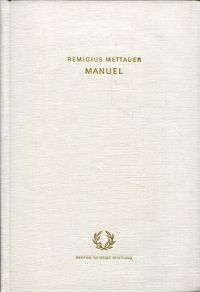 Mettauer, Manuel. (Umschlag)