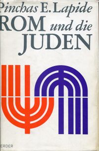 Lapide, Rom und die Juden. (Umschlag)