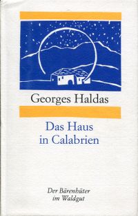 Haldas, Das Haus in Calabrien. (Umschlag)