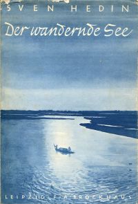 Hedin, Der wandernde See. (Umschlag)