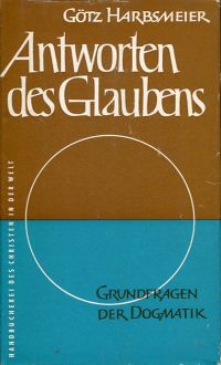 Harbsmeier, Antworten des Glaubens. (Umschlag)