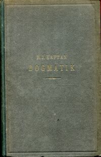 Kaftan, Dogmatik. (Umschlag)