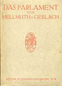 Gerlach, Das Parlament. (Umschlag)