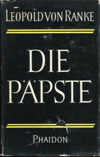 Ranke, Die römischen Päpste. (Umschlag)