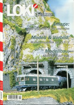 LOKI. Das Schweizer Magazin für Eisenbahn- und Modellbahnfreunde, 7-8 (2003) (Umschlag)