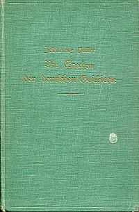 Haller, Die Epochen der deutschen Geschichte. (Umschlag)