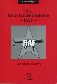 Pflieger, Die Rote-Armee-Fraktion. (Umschlag)