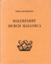 Lauterburg, Malerfahrt durch Mallorca. (Umschlag)