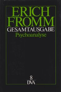 Fromm, Gesamtausgabe, Band 8: Psychoanalyse. (Umschlag)
