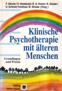 Klinische Psychotherapie mit älteren Menschen. (Umschlag)