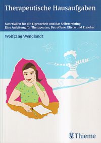 Wendlandt, Therapeutische Hausaufgaben. (Umschlag)