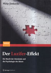 Zimbardo, Der Luzifer-Effekt. (Umschlag)