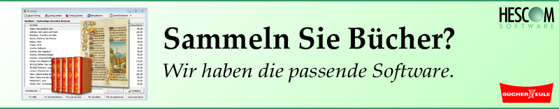 Sammeln Sie Bücher? Wir haben die passende Sammlersoftware: Exlibris-PC 4